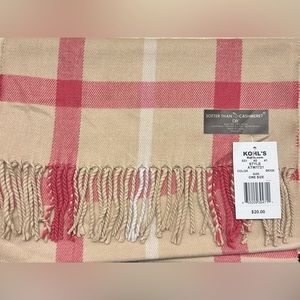 WOMEN’S ‘SOFTER THAN CASHMERE’ PLAID SCARF